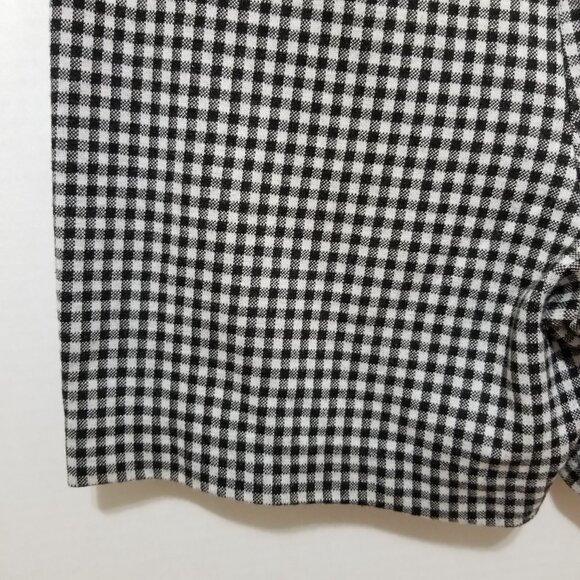 CAbi skort 2 Gingham Check Plaid Tee Time Slit Skort - Picture 12 of 16